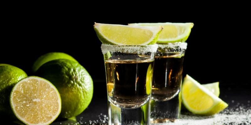 The image shows tequila taste