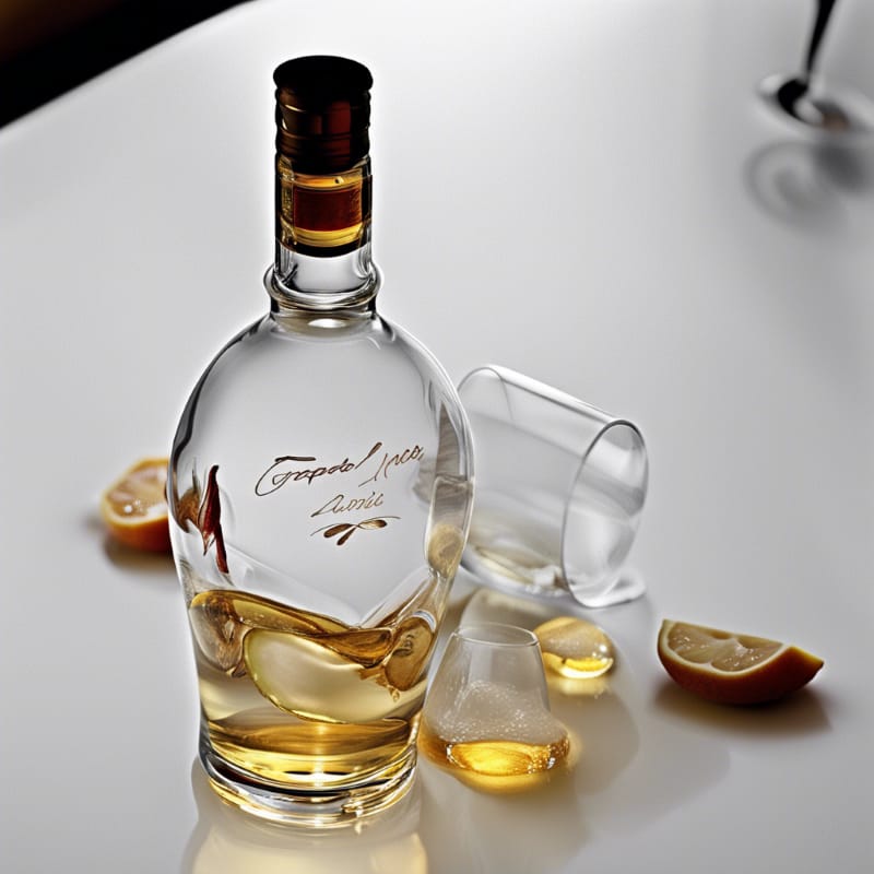 Image is showing Grappa's bottle
