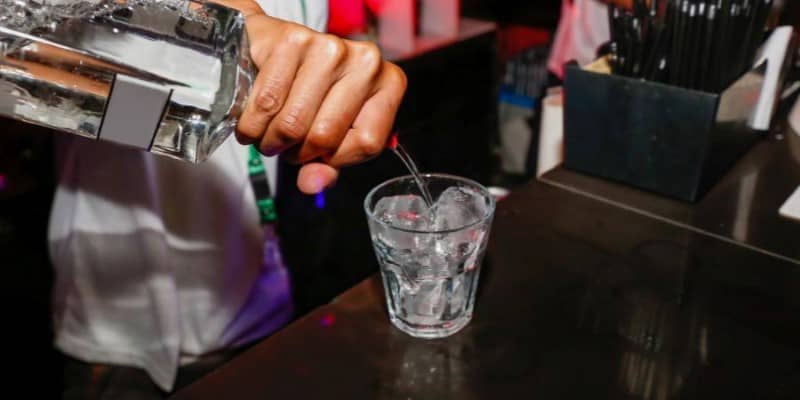 The image showing vodka